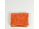 Farfouillette Porte-monnaie compact Cuir PM Orange