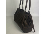 Farfouillette Sac Shopping Effet Brillant Moka