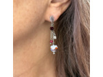 Boucles d'oreilles chaine Oralya