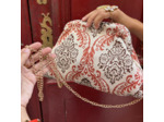 Sac pochette à motif