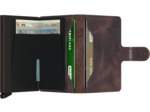 Secrid Porte-Carte Miniwallet Vintage Chocolat