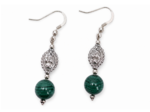 BOUCLES ÉLÉNA MALACHITE