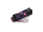 Isotoner Parapluie compact Mini Slim Manuel Frise Fleur Bleue