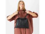 Biba Hooper Sac Shopping Modulable En Cuir HOP1L Negro