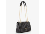 Valentino Tweedy Sac Porté Travers Nero/Multicolor