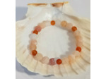 Agate orange opal, cornaline