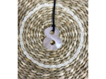 Pendentif infini Quartz rose