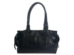 Farfouillette Sac Shopping Effet Grainé Noir