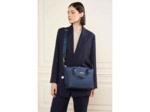 Lancaster Basic Vita Sac A Main 510-81 Bleu Foncé
