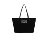 Lancaster Suedine KBA Grand Sac Shopping Aspect Suédine 518-063 Noir