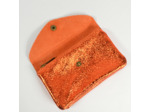 Farfouillette Porte-monnaie Cuir GM Orange