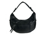 Farfouillette Grand Sac Besace Similicuir Grainé Noir