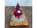 Pyramide orgonite n°26    11 x 11