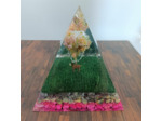 Pyramide orgonite n°28  11,5 x 11,5