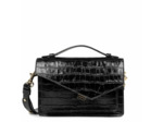 Lancaster Zoé x Lancaster Sac Trotteur Anna 480-010 Noir Croco