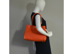 Berthille Elisa Sac Shopping Graine Orange