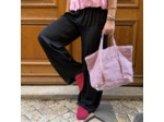 Sac Vanessa Bruno en lin rose