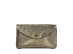 Farfouillette Porte-monnaie Cuir brillant GM Taupe