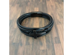 Bracelet cuir homme croix 5 lanières