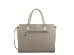 Lancaster Smooth Sac Porté Main 437-04 Taupe Galet