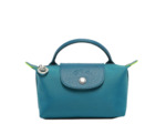 Longchamp le Pliage Green Trousse Cosmétique Avec Poignée Paon
