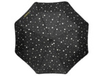 Isotoner Alpha X-Tra Parapluie Pliant Pois Noir/Jaune