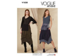 Patron de haut et jupe - Vogue V1820