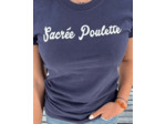 T-shirt Sacrée poulette