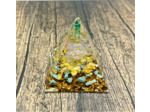 Pyramide Orgonite n°8     5x5cm