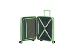 American Tourister Sound Box Spinner 55 cm Valise Cabine Trolley 4 Roues Vert Pastel