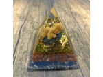 Pyramide orgonite n°15   6.5x6.5cm