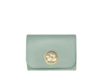 Longchamp Box-Trot Portefeuille Vert De Gris