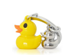 Metalmorphose Porte-clés Canard jaune