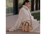 Lancaster Moumoute Mini Sac Polochon 518-053 Cognac