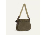 Bleu de Chauffe Sac Musette S Cuir Velours Musk