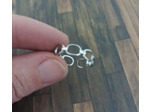 Bague maillon chaîne en acier inox 1