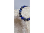 Bracelet lapis lazuli larvikite oeil de tigre bleu OLPA2116