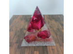 Pyramide orgonite n°27     11 x 11