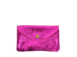 Farfouillette Porte-monnaie Cuir GM Fuschia