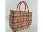 Le Voyage en Panier Scoubidou Medium Cabas Framboise