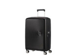 American Tourister Sound Box Spinner 67 cm Valise Trolley 4 Roues Black Bass