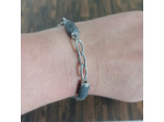 Bracelet chaîne labradorite