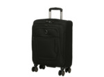 Delsey Helium Dlx Valise Trolley Cabine Slim 4 Roues 55 cm Noir