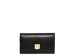 Gérard Darel PM Wallet Portefeuille En Cuir Noir