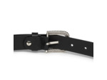Lancaster Ceinture en Cuir de Vachette Végétal Femme 601-021 Noir M