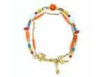 Bracelet double multicolore PAPAYA