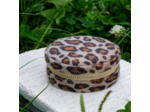 Maison Scarlett Boîte à Bijoux De Voyage Yvonne En Velours Léopard