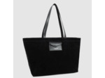 Lancaster Suedine KBA Grand Sac Shopping Aspect Suédine 518-063 Noir