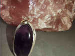 Pendentif Amethyste argent 925/000
