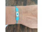 Bracelet Miyuki œil bleu